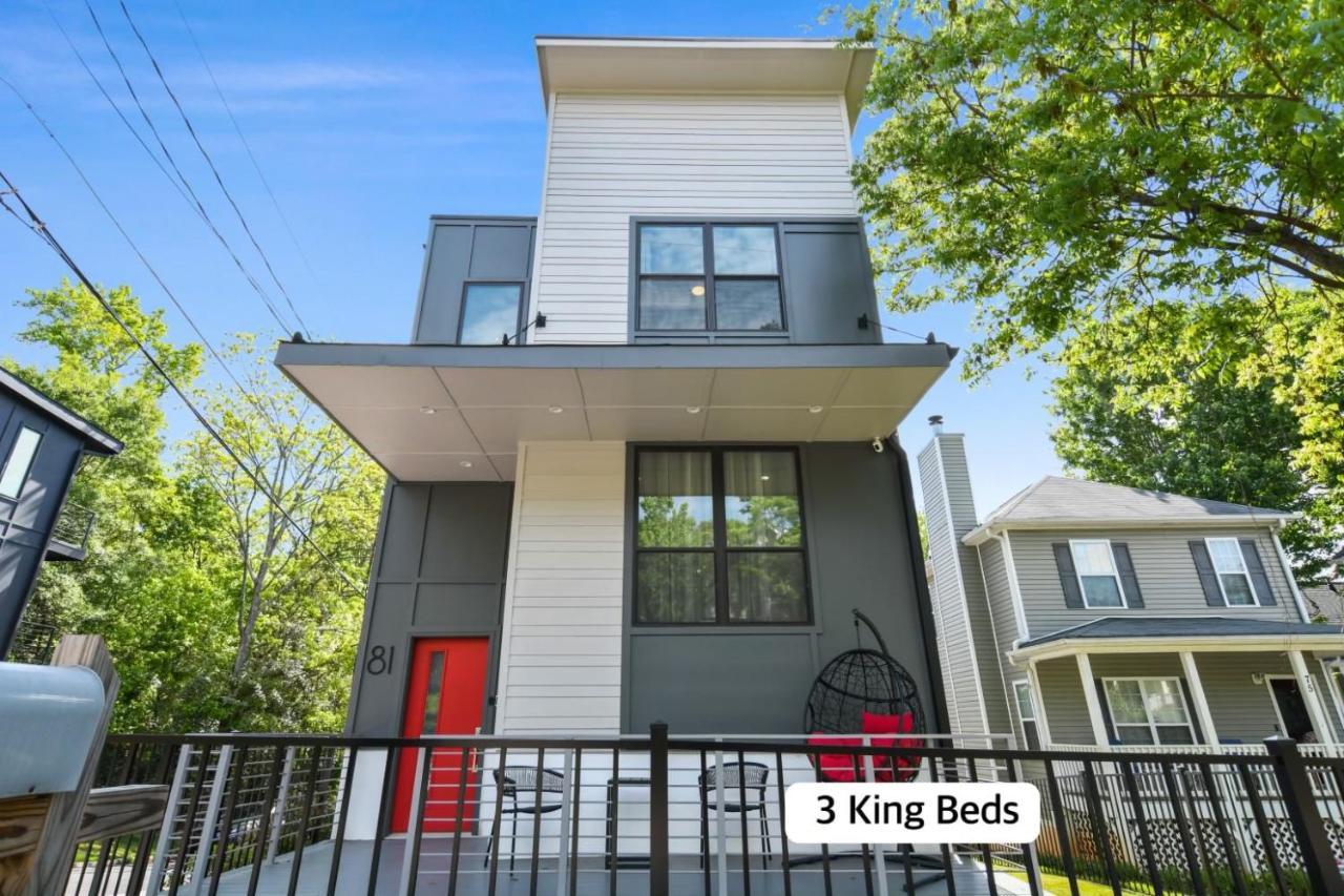 THE RED DOOR - Ultra Modern Atlanta Home - DesignedByDom Esterno foto